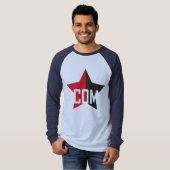 Anarcho共産主義の星 Tシャツ (正面フル)