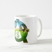 Anarcho資本主義のマグ コーヒーマグカップ (正面右)