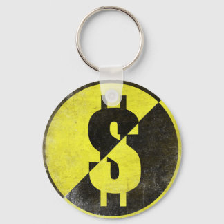 Anarcho-Capitistフカッコいいラグ付きキーチェーン キーホルダー