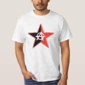 Anarcho syndicalistの革命家 tシャツ (正面)