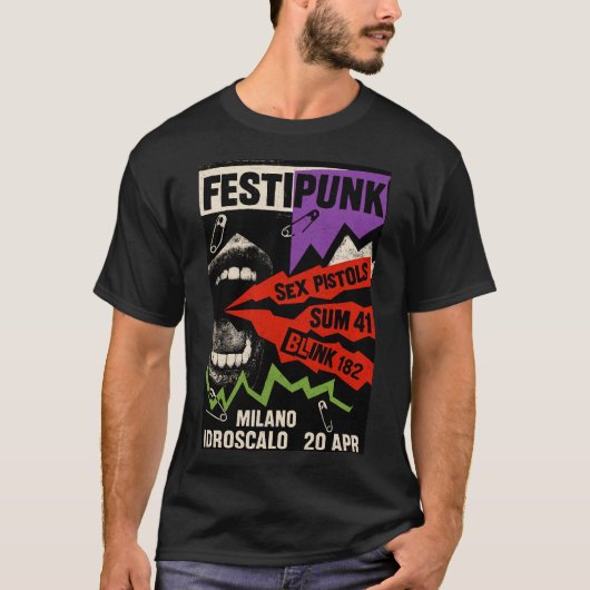 Anarchy Punk Fest: Rebel Sounds Tシャツ (正面)
