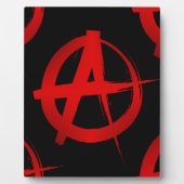 Anarchy symbol フォトプラーク (正面)