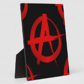 Anarchy symbol フォトプラーク (側面)