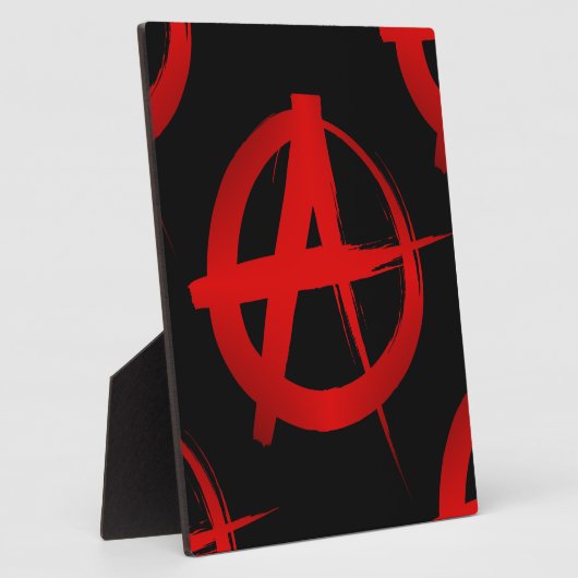 Anarchy symbol フォトプラーク (側面)