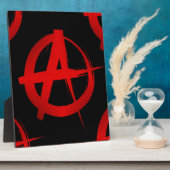 Anarchy symbol フォトプラーク (側面)