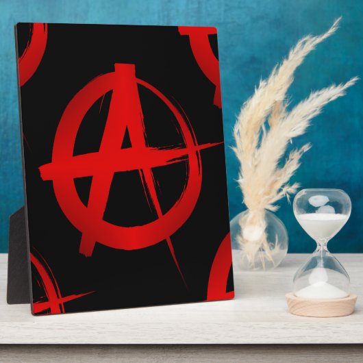 Anarchy symbol フォトプラーク (側面)