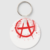 anarchy-symbol 2 キーホルダー (正面)