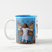 Anastacia及びMarcoの蝶マグ ツートーンマグカップ (左)