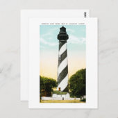 Anastasiaライトハウスフロリダ州セントオーガスティン近郊 ポストカード (正面/裏面)