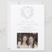 Anastasia & Johnカスタムウェディングのお知らせ 招待状 (正面)