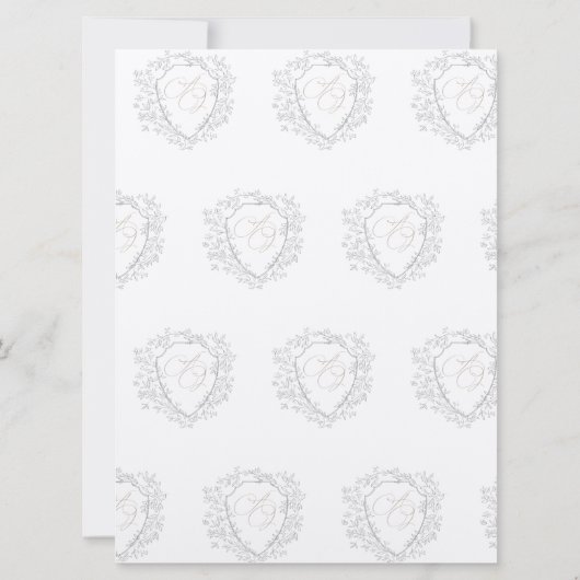 Anastasia & Johnカスタムウェディング 招待状 (裏面)