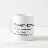 Anatidaephobia コーヒーマグカップ (正面左)