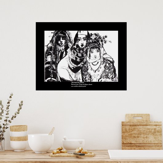 ANATOLIAN GIRLS ポスター (キッチン)