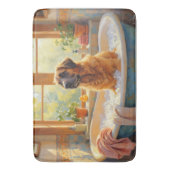 Anatolian Shepherd Bath Time Cozy Bathroom Decor バスマット (正面縦)
