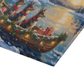 Anatolian Shepherd Christmas Boat Holiday カッティングボード (角)