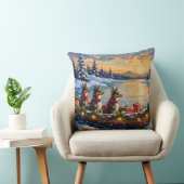 Anatolian Shepherd Christmas Boat Holiday クッション (椅子)