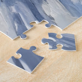 Anatolian Shepherd Dog Christmas Red Truck Holiday ジグソーパズル (側面)