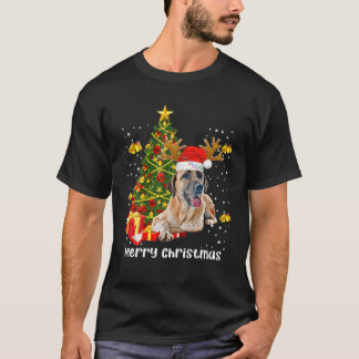 Anatolian Shepherd Dog Christmas Tree Santa Xmas P Tシャツ