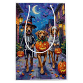 Anatolian Shepherd Dogs Halloween Costumes ミディアムペーパーバッグ (正面)