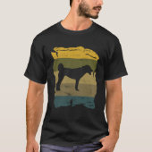 Anatolian Shepherd Retro Silhouette for Kangal Own Tシャツ (正面)