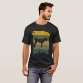 Anatolian Shepherd Retro Silhouette for Kangal Own Tシャツ (正面フル)
