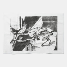 Anatomia Humani Corpusのスケルトン キッチンタオル