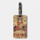 Anatomia Italianaの荷物のラベル ラゲッジタグ (裏面縦)