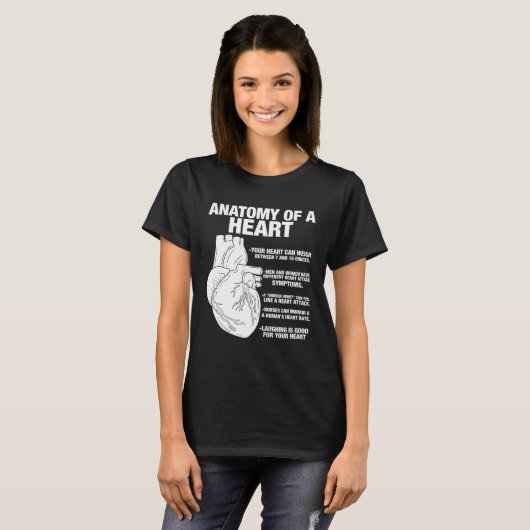 Anatomical Heart  Cool Cardiologist Tシャツ (正面フル)