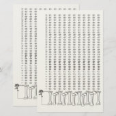 Anatomical Heart Habit Tracker – Gothic Habit Trac 便箋 (正面/裏面)