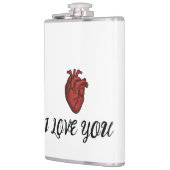 Anatomical Heart "I Love You"  フラスク (左)