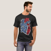 Anatomical Heart Medical Parts Cardiologist Surgeo Tシャツ (正面フル)