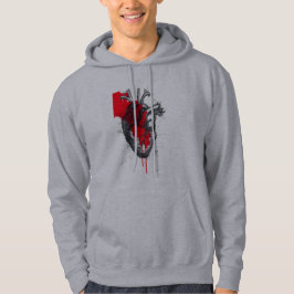 Anatomical Heart Sketch Trash Polka Art Hoodie パーカ
