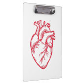 Anatomical Heart Valentine Shirt クリップボード (右)