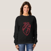 Anatomical Heart Valentine Shirt スウェットシャツ (正面フル)