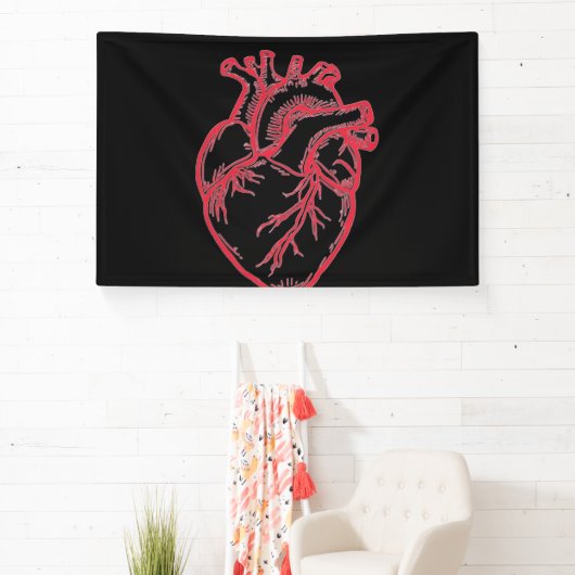 Anatomical Heart Valentine Shirt 横断幕 (インサイチュ)