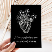 Anatomical Heart Valentines Day  カード