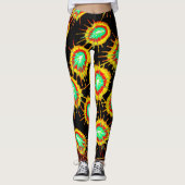 Anatomy Leggings – Surreal Psychedelic Body Art レギンス (正面)