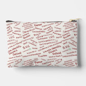 Anatomy Notes Medical Student Accessory Pouch & Pe アクセサリーポーチ (裏面)