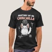 Anatomy Of A Chinchilla Tシャツ (正面)