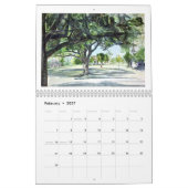 Anatomy of a Painting:  Sam Houston Park 2026 カレンダー (2月 2027)