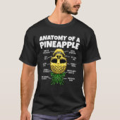 Anatomy Of A Pineapple Upside Down Pineapple Swing Tシャツ (正面)