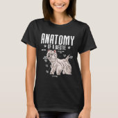 Anatomy Of A West Highland White Terrier Tシャツ (正面)
