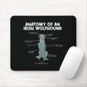 Anatomy Of An Irish Wolfhound マウスパッド (マウス)