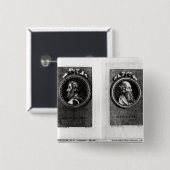 AnaxagorusおよびEpictetus 缶バッジ (正面&裏面)