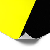 Ancap漢字資本主義国旗 ポスター (角)