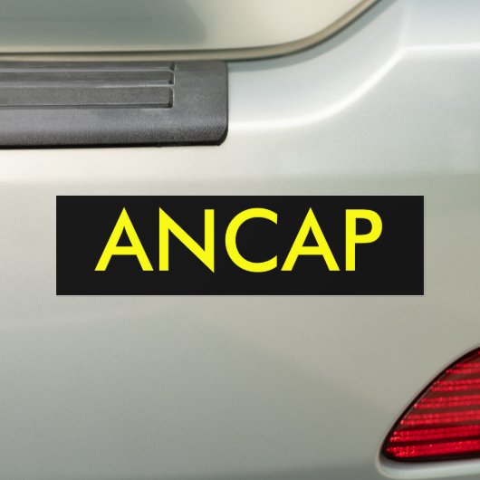 ANCAP バンパーステッカー (車上)