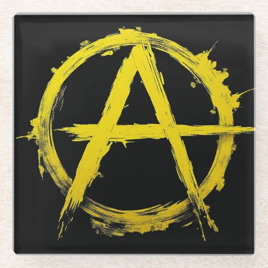 Ancap forever!  ガラスコースター (正面)