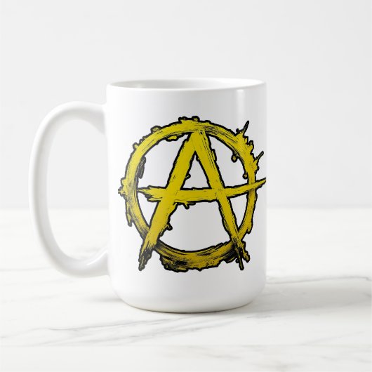 Ancap forever!  コーヒーマグカップ (左)