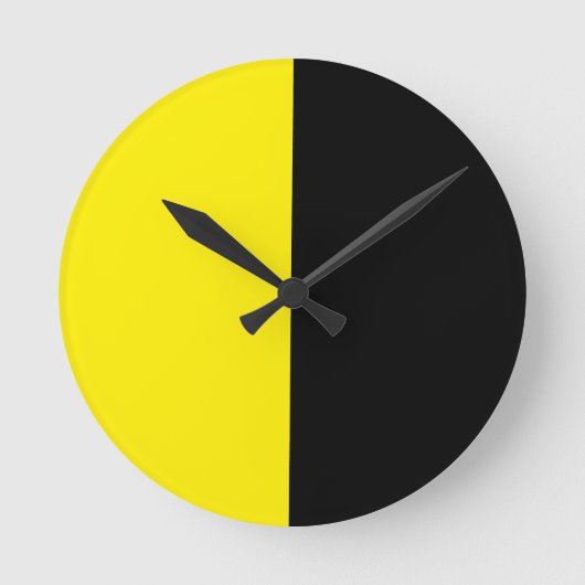 Ancap forever  ラウンド壁時計 (正面)