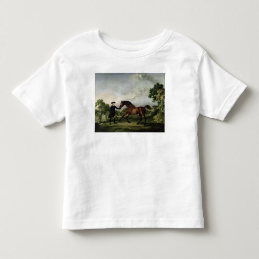 Ancasterの湾の種馬"ブランク"の公爵 トドラーTシャツ (正面)